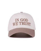 'In God We Trust' Embroidered Cap