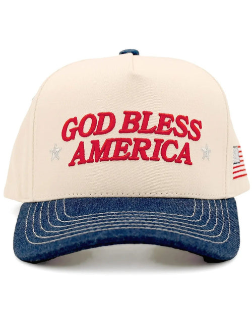 'God Bless America' Snapback Cap