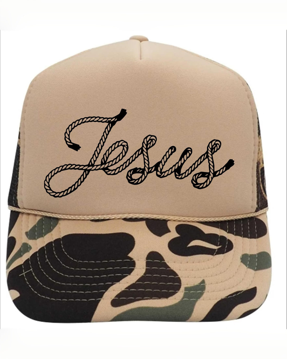 Jesus Rope Printed Hat
