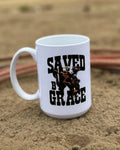 SAVED BY GRACE MUG