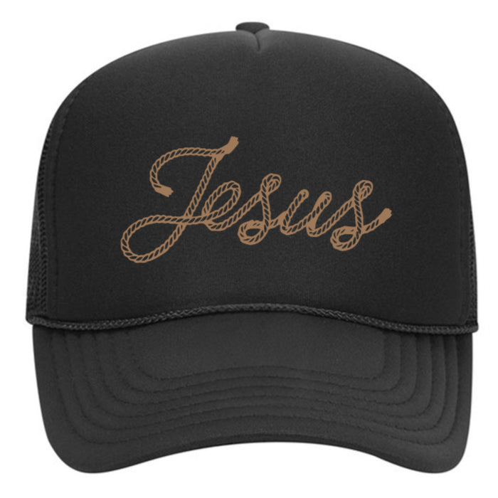 Jesus Rope Printed Hat