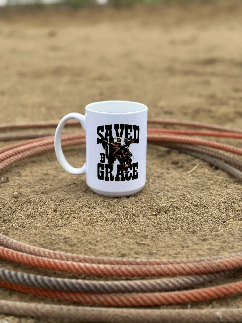 SAVED BY GRACE MUG