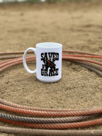 SAVED BY GRACE MUG
