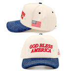 'God Bless America' Snapback Cap