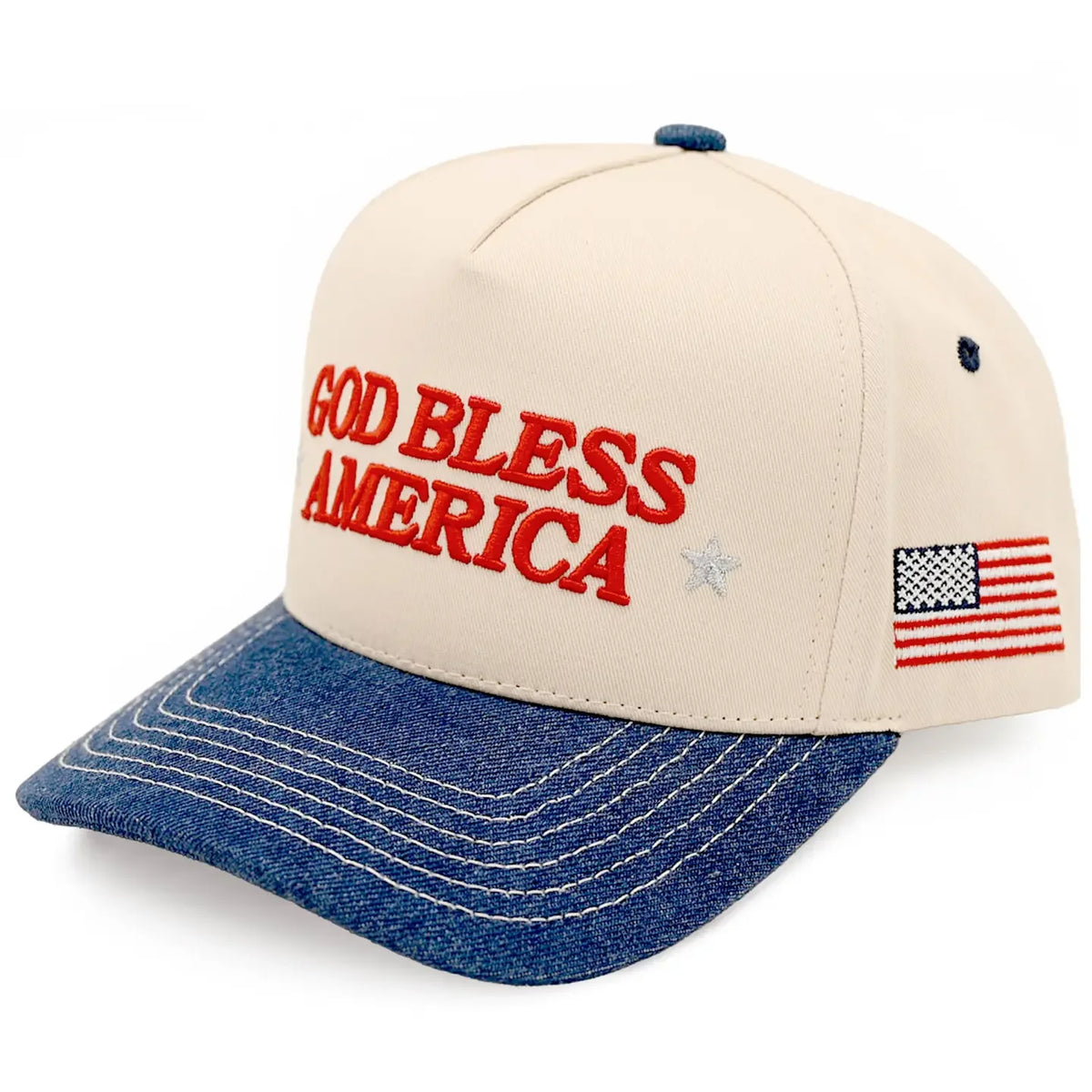 'God Bless America' Snapback Cap